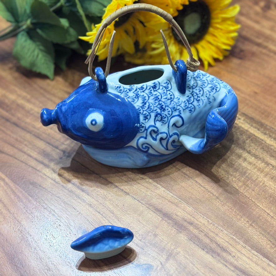 Koi Fish Decorative Teapot