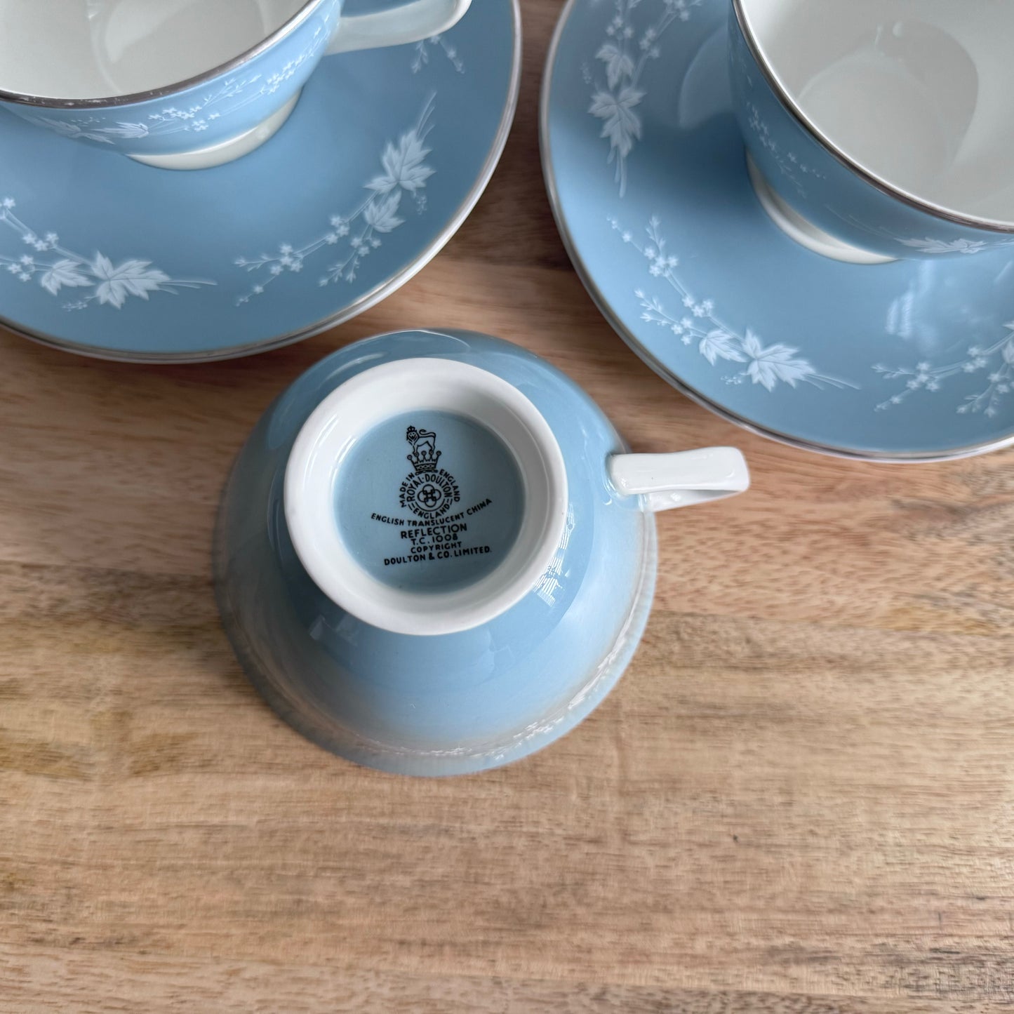 Royal Doulton  Reflection Teacup & Saucer