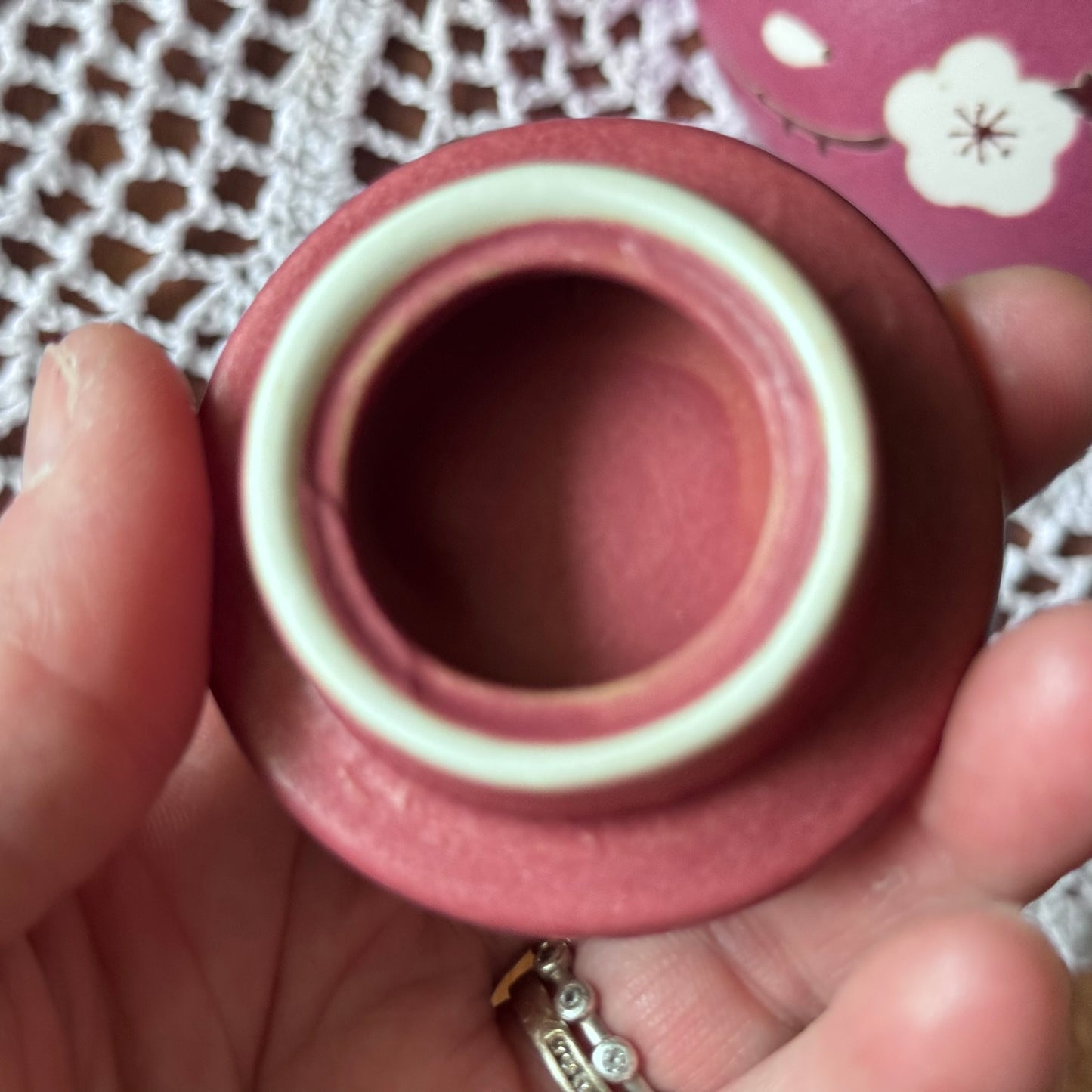 Pink/Purple Japanese Clay Teapot