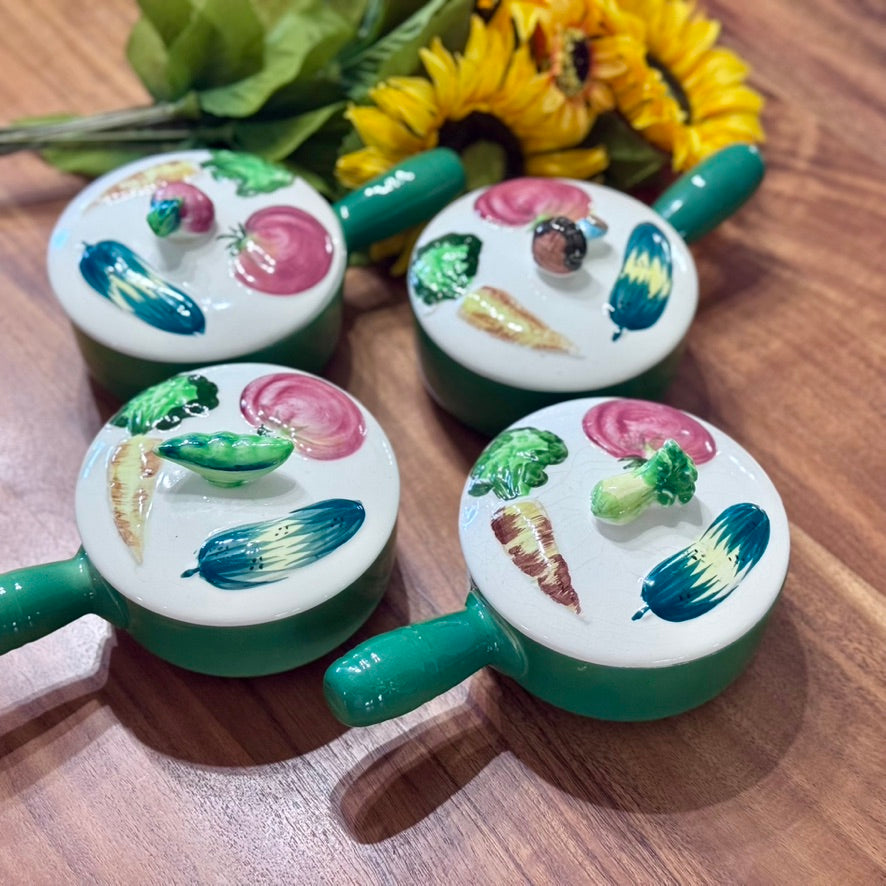 Japanese Soup/Chili Lidded Bowls