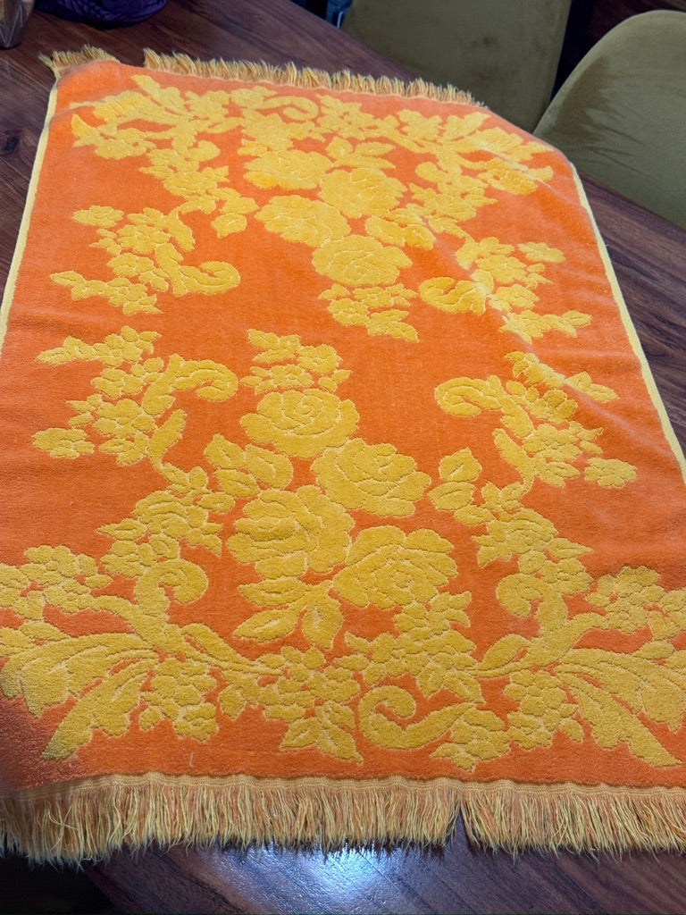 Orange Cannon Mills Co 'Monticello' Bath Towel