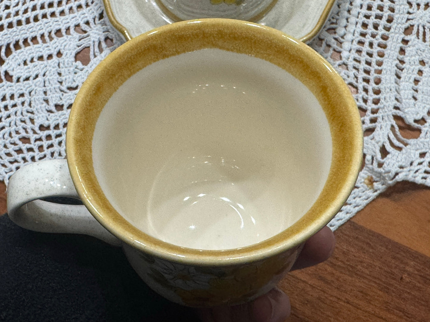 Mikasa 'Garden Club' Cups & Saucers