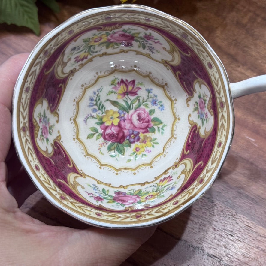 'Lady Hamilton' Royal Albert Teacup & Saucer Set