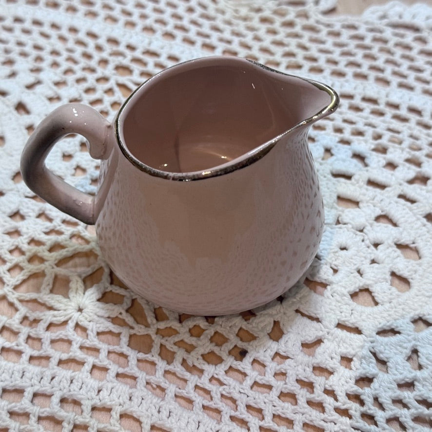 Vintage Keele St Pottery Pink Creamer