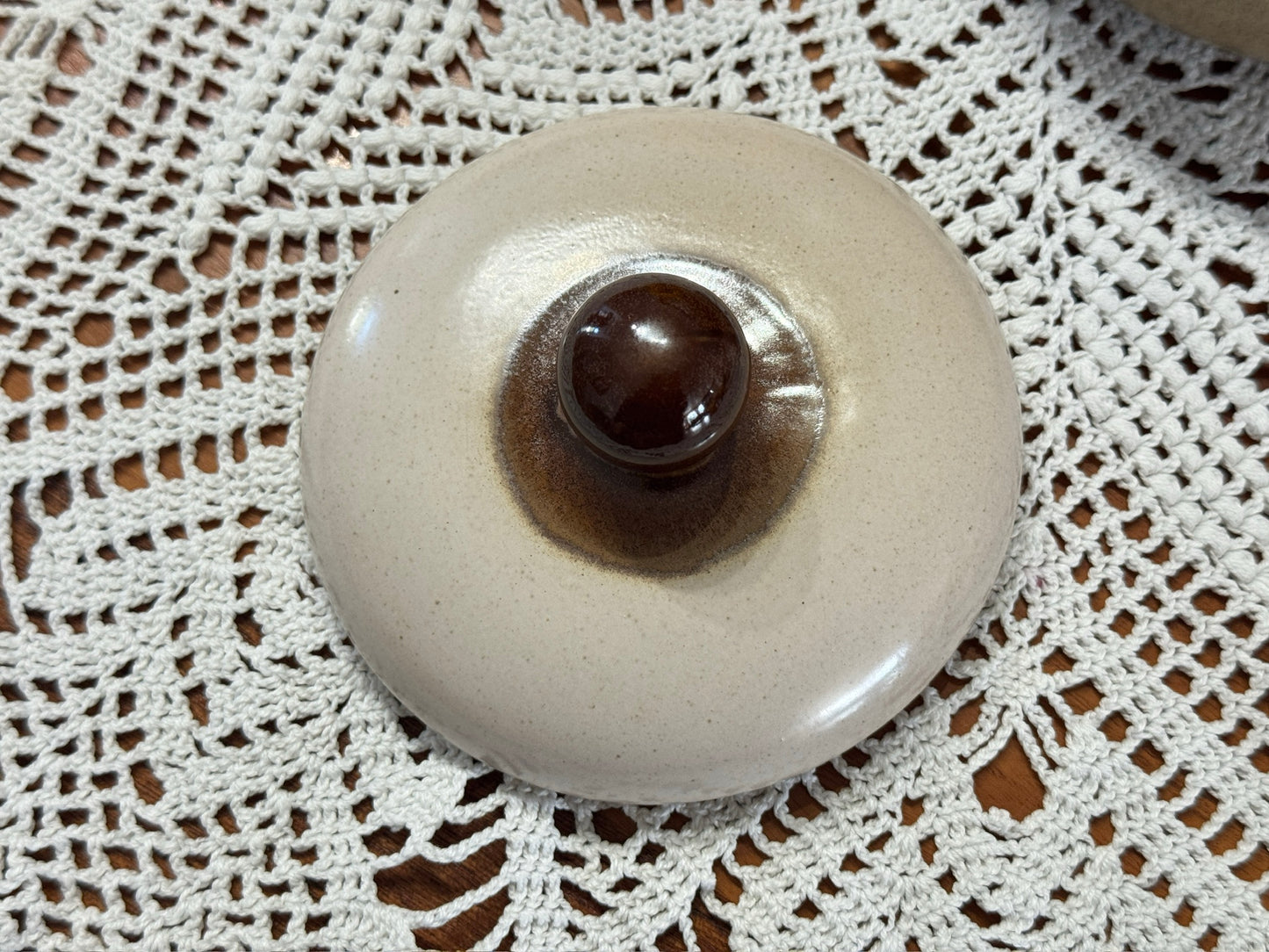 Vintage Beauce Ceramic 'Yukon' Lidded Jar