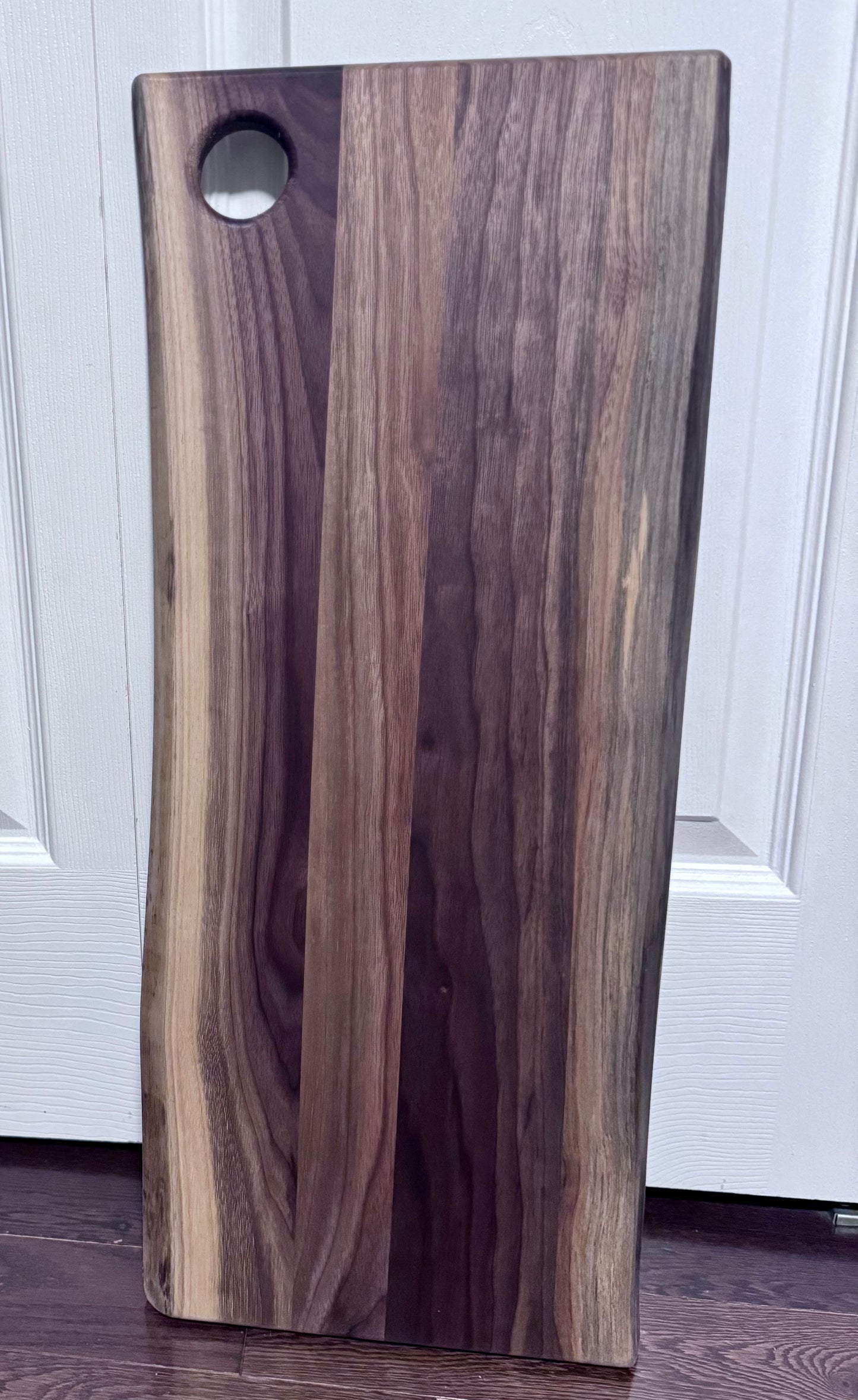 Large Live Edge Walnut Cutting Board