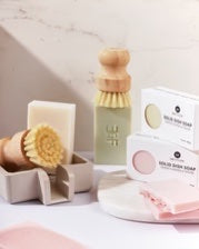 Ebb & Flow Solid Soap Dish Bar - Bergamont & Sage