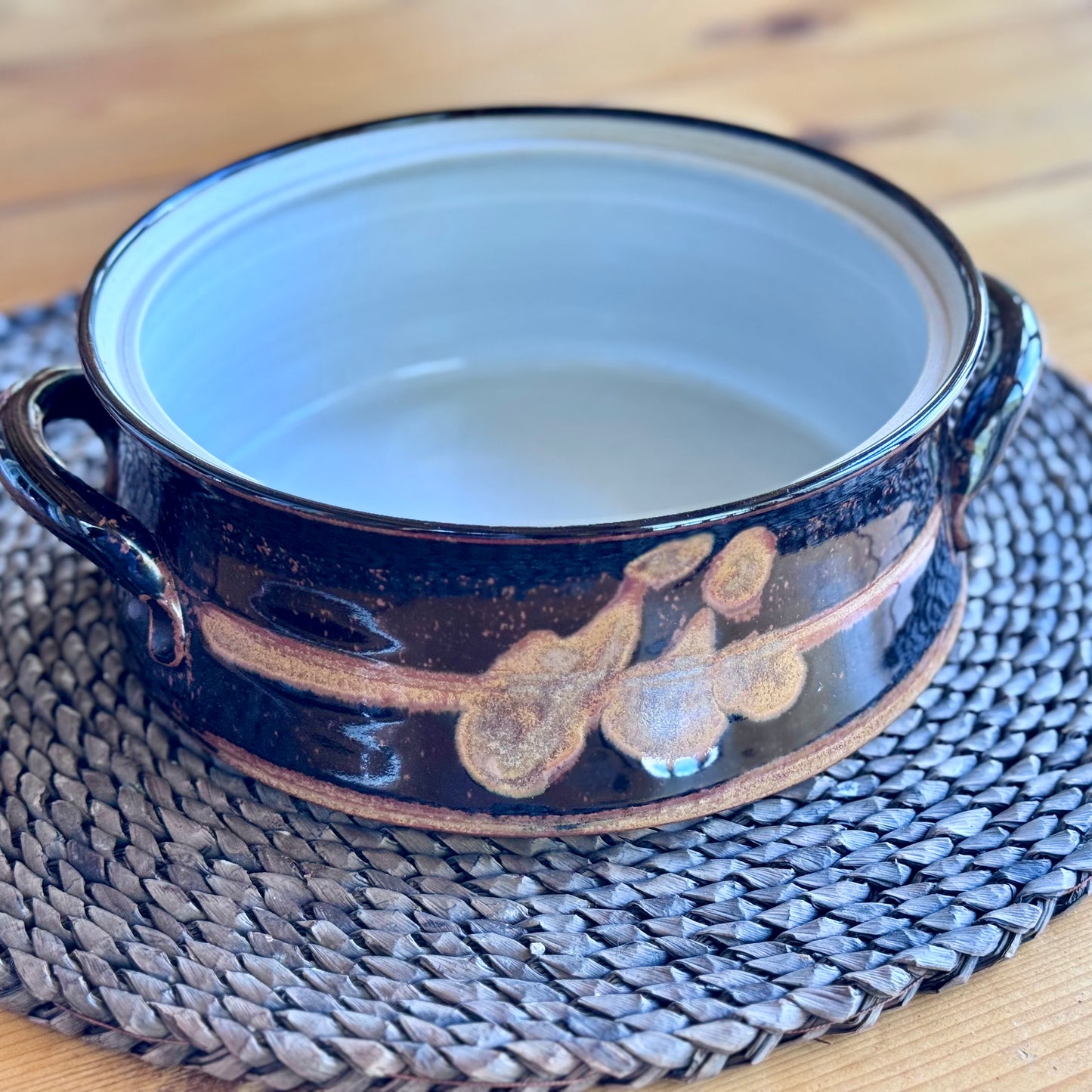 Sanger Canada Pottery Casserole Dish