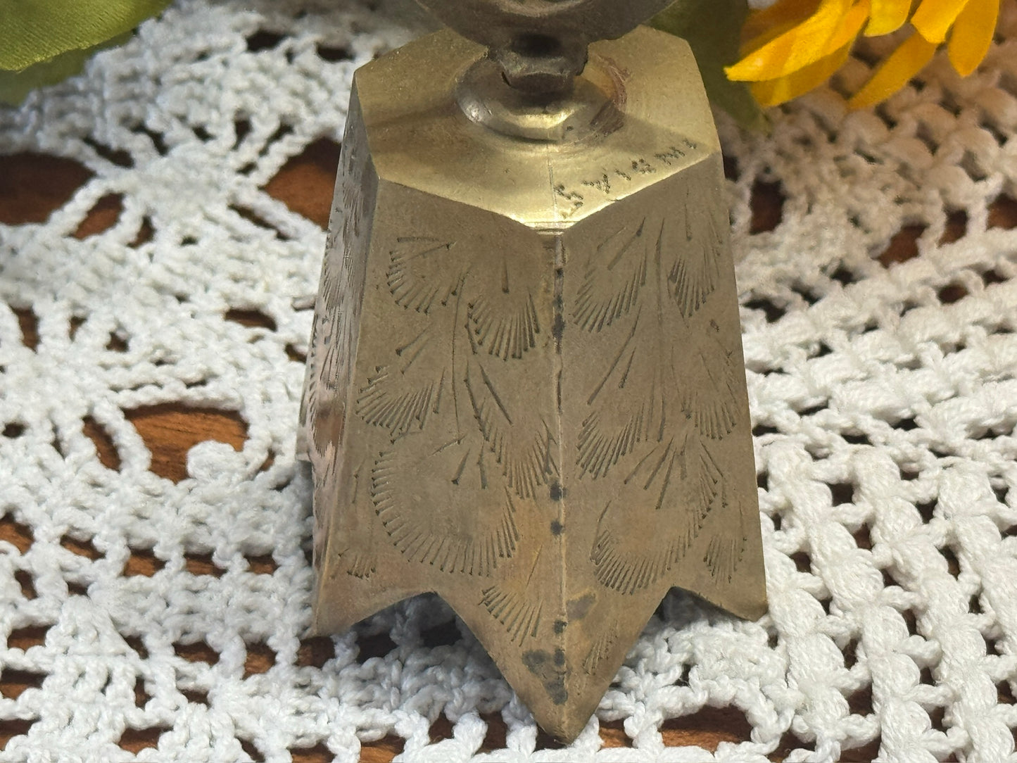 Vintage/Antique Brass Bell "Indias"