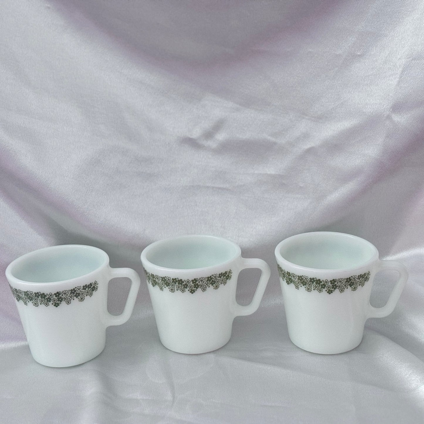 Pyrex 1410 Spring Blossom Mugs