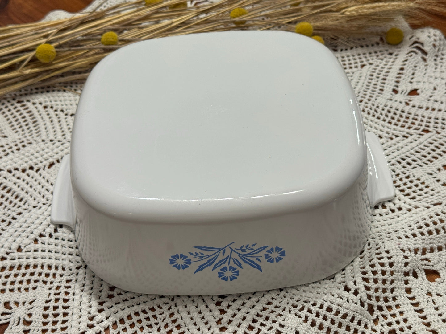 Corning Ware Blue Cornflower A-84-B  4 L Casserole Dish