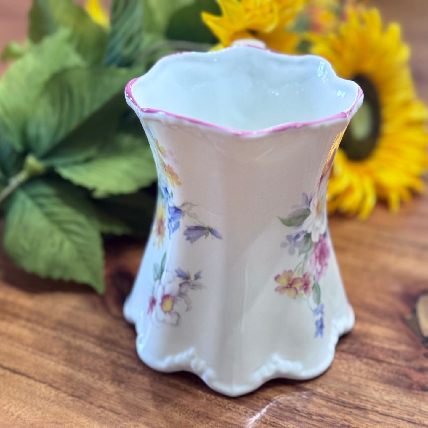 Royal Staffordshire Floral Pitcher/Creamer