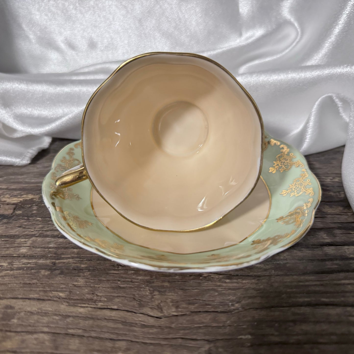 Royal Albert Crown China Teacup and Saucer