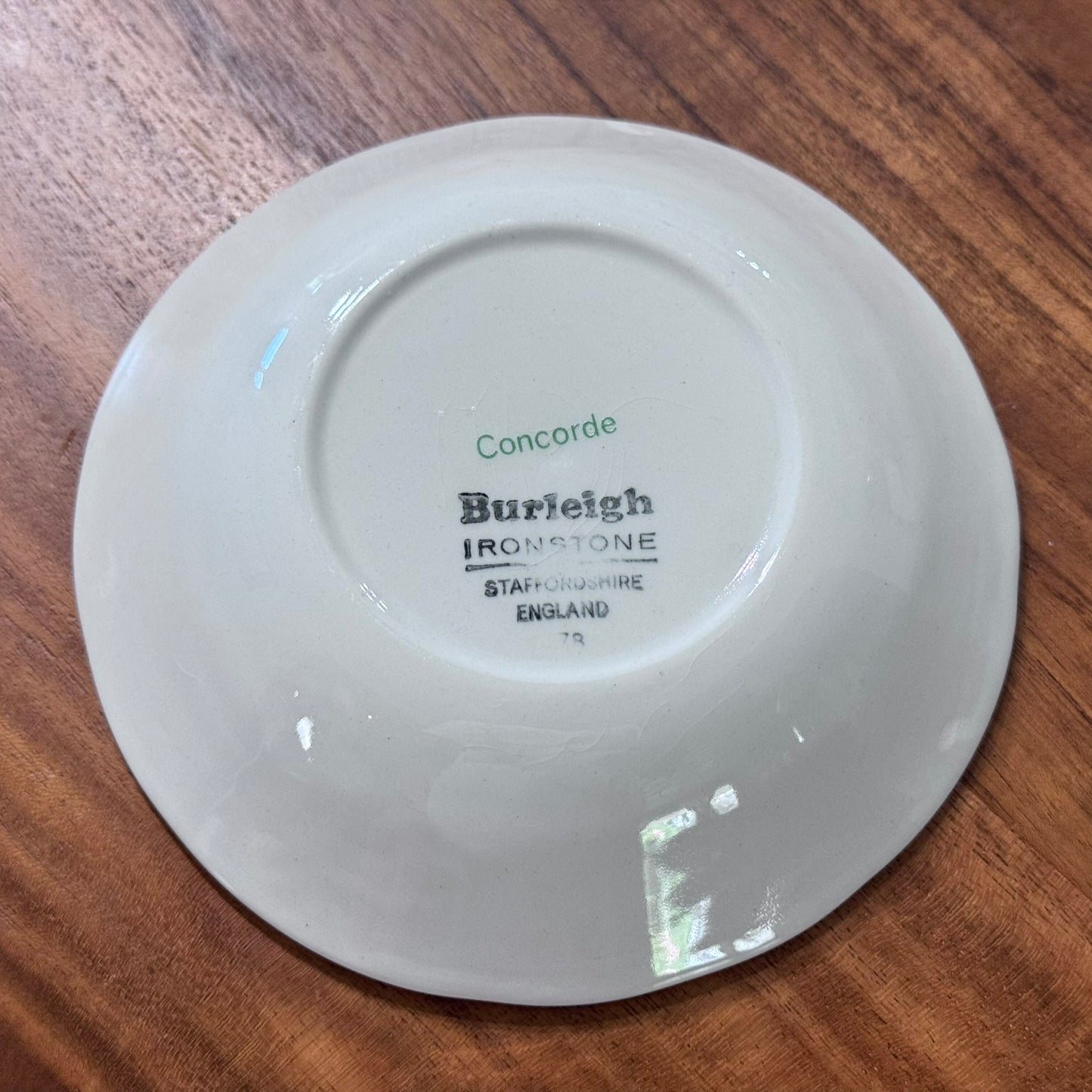 Burleigh Concord Ironstone Dessert Bowl