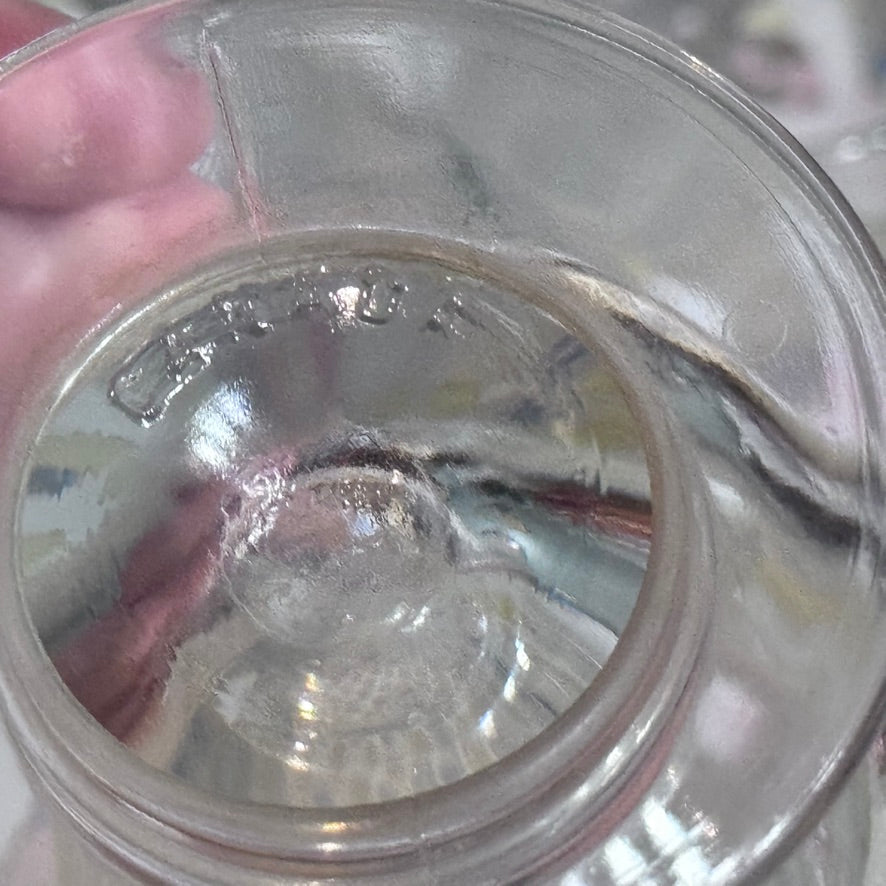 Libby of Canada Handles Geese Glass Mugs