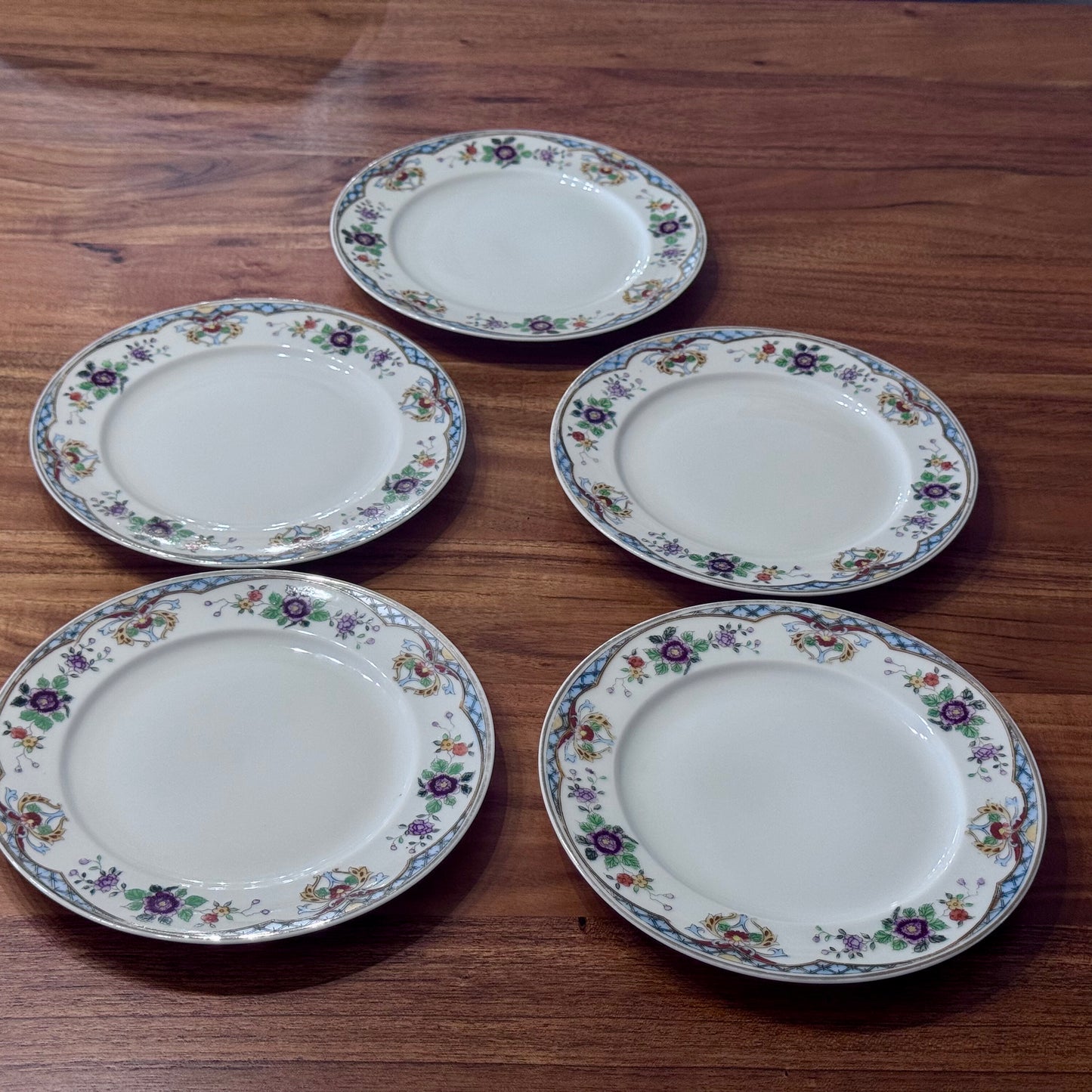 Hand Painted Nippon Lunch Plates