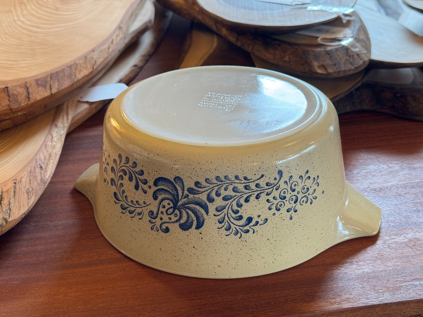 PYREX 475-B 2 1/2 QT Casserole 'Blue Homestead'