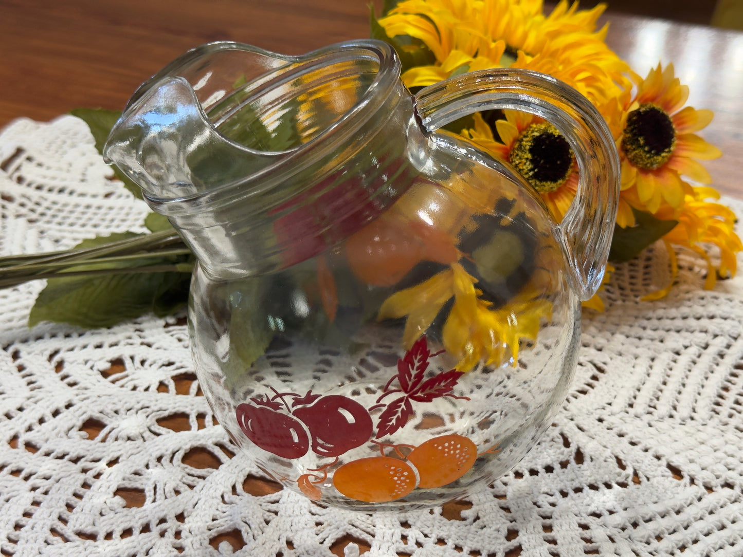 Anchor Hocking Vintage Juice Pitcher