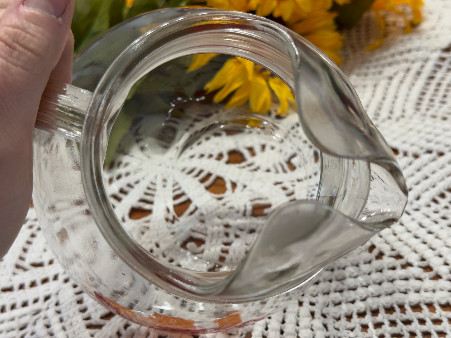 Anchor Hocking Vintage Juice Pitcher