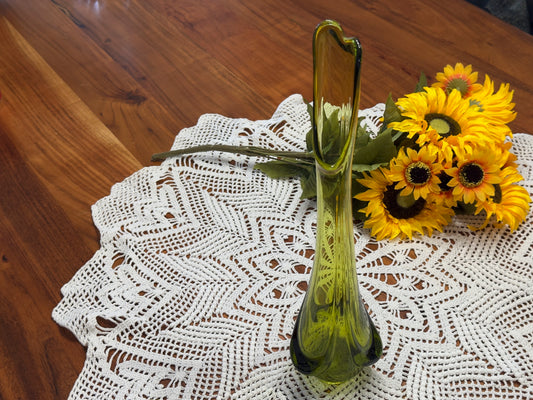 Viking Glass EPIC Drape Swung Vase