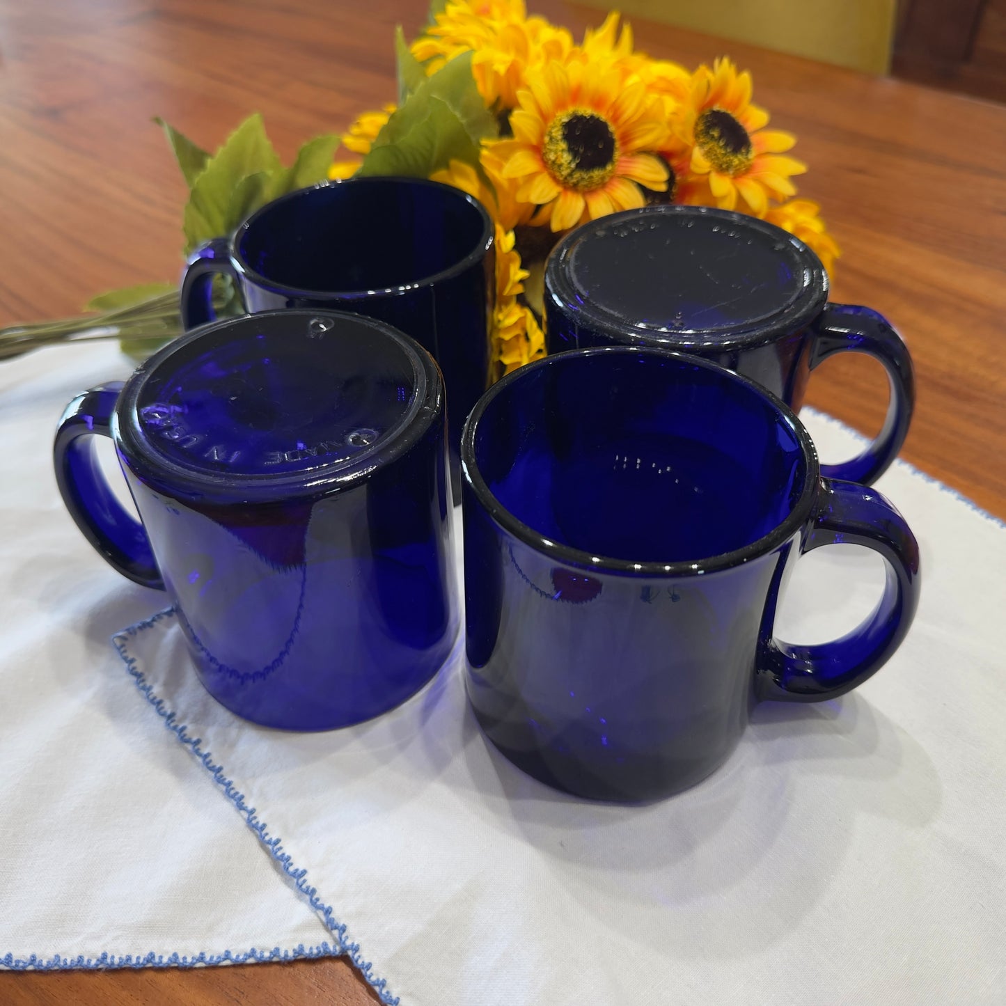 Cobalt Blue Made In USA Mugs