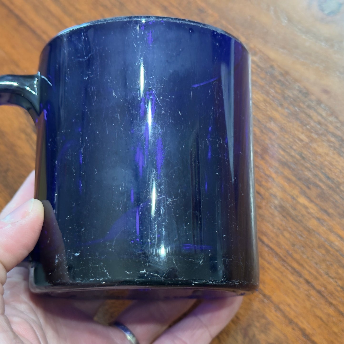 Cobalt Blue Made In USA Mugs