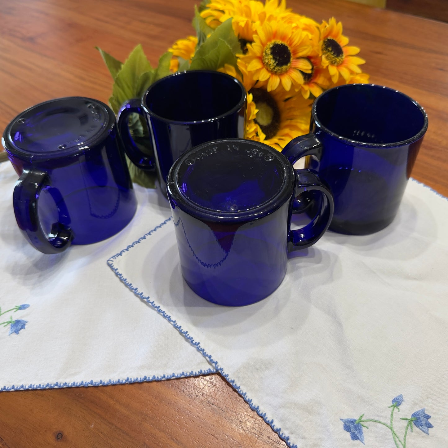 Cobalt Blue Made In USA Mugs