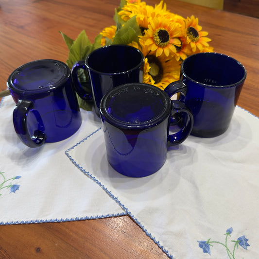 Cobalt Blue Made In USA Mugs