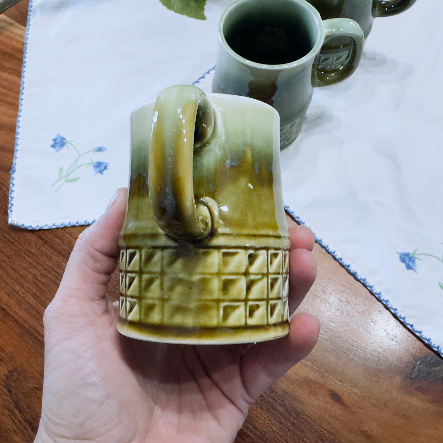 MCM Drip Glaze Mugs