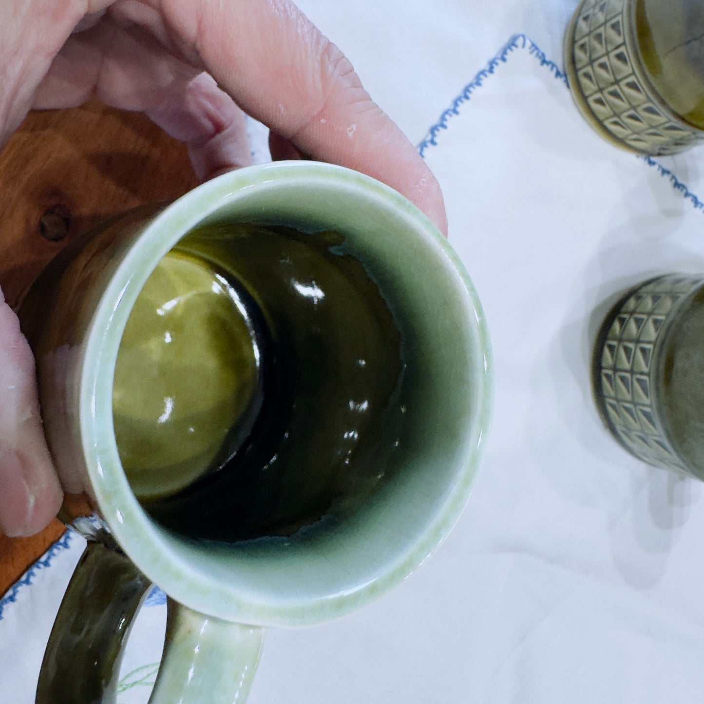 MCM Drip Glaze Mugs
