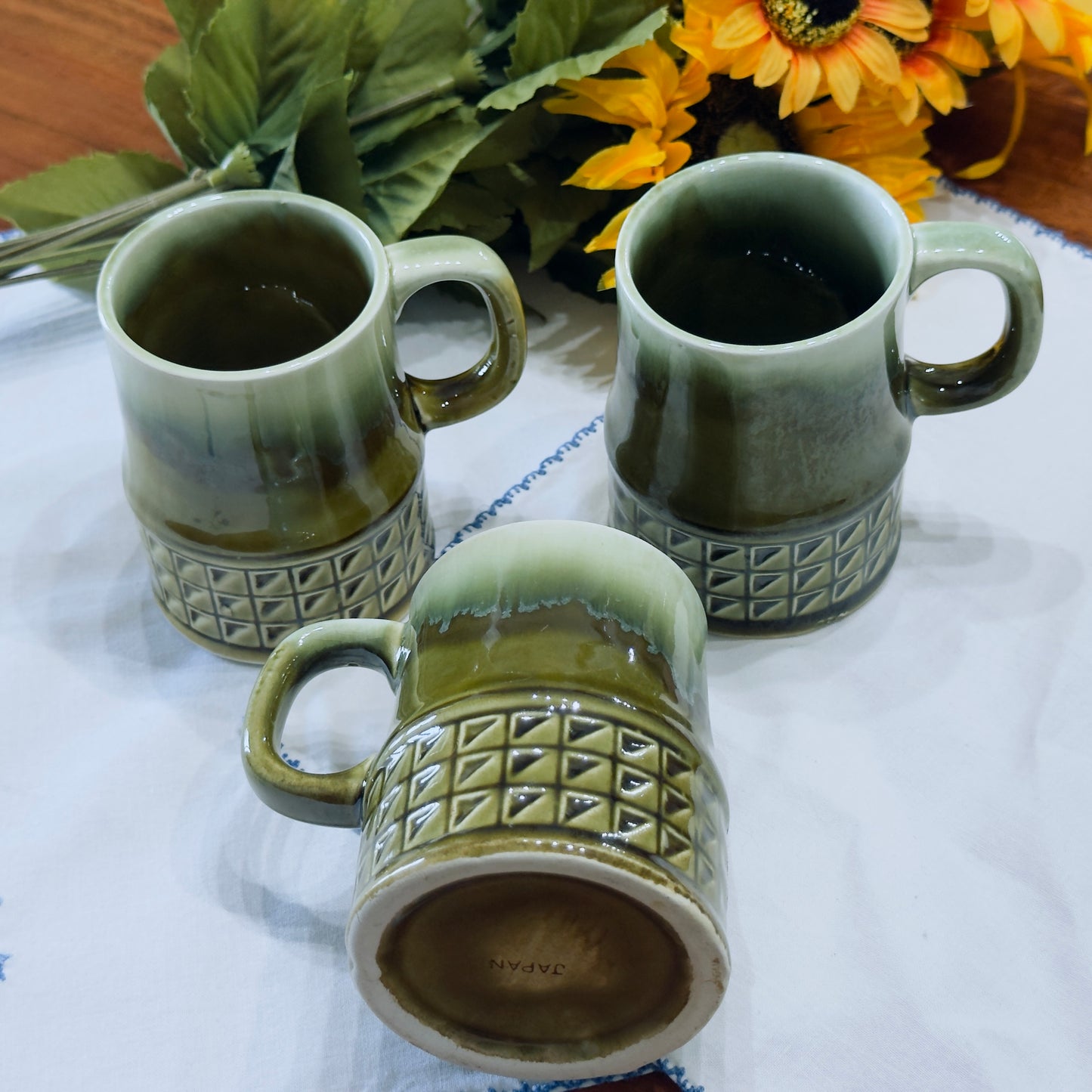 MCM Drip Glaze Mugs