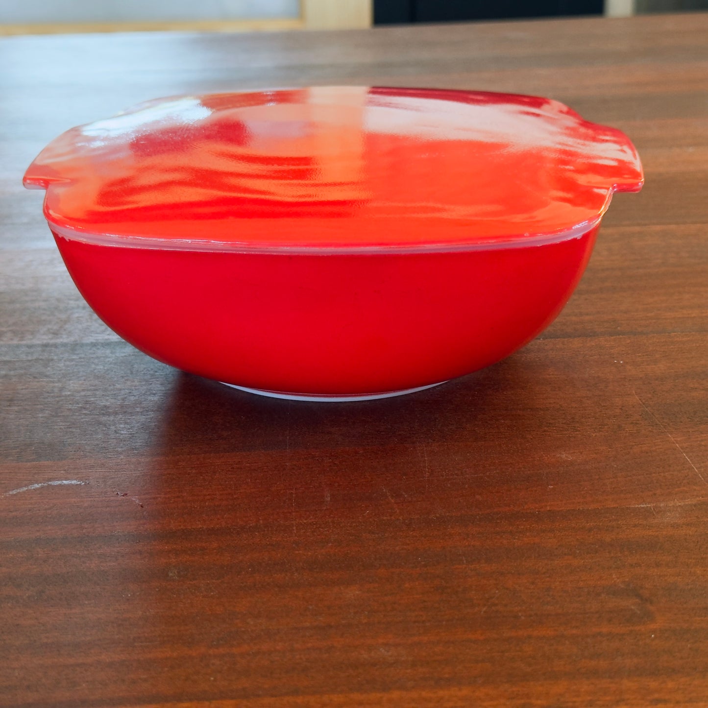 Vintage PYREX 015/ 515C Red Square Hostess Casserole Dish
