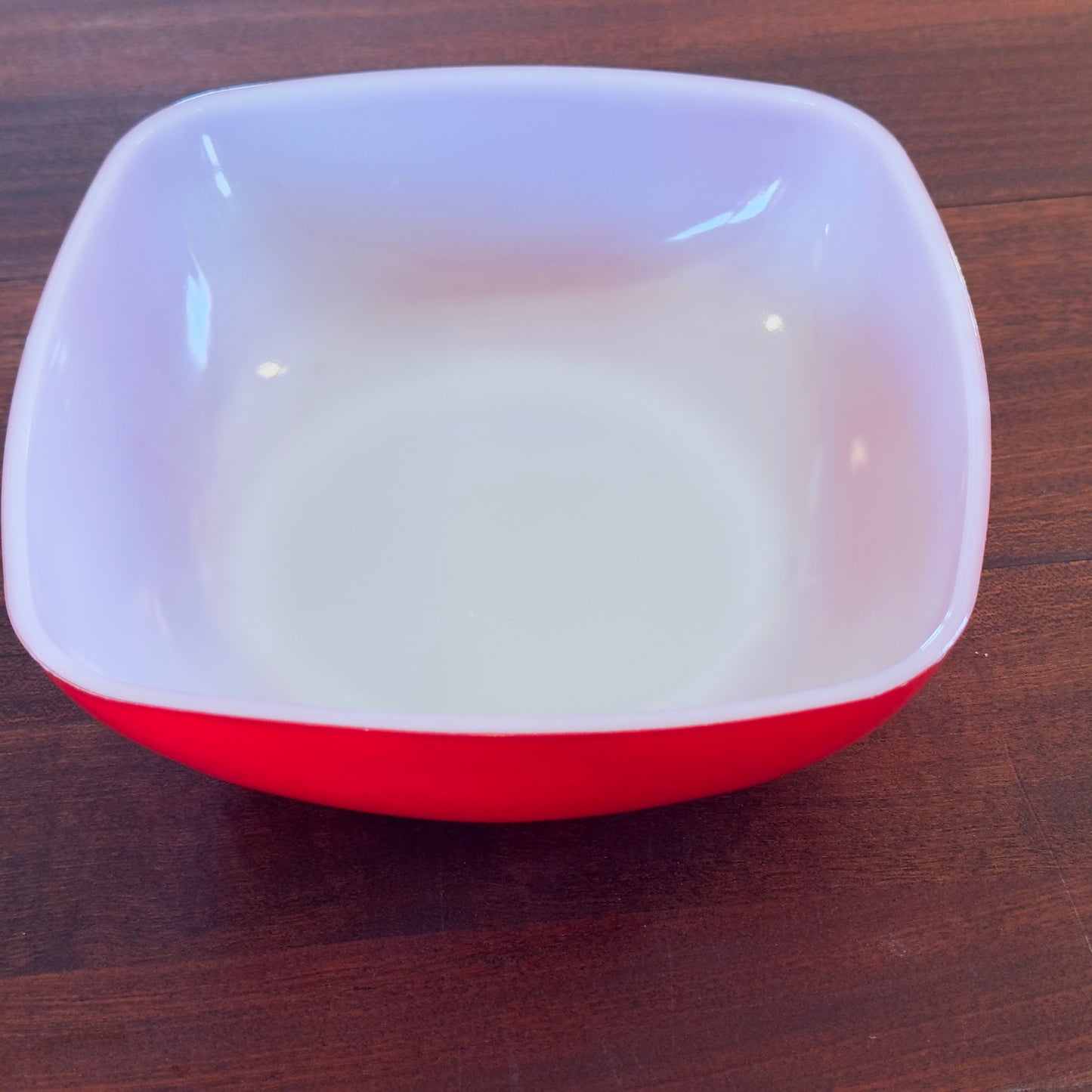Vintage PYREX 015/ 515C Red Square Hostess Casserole Dish