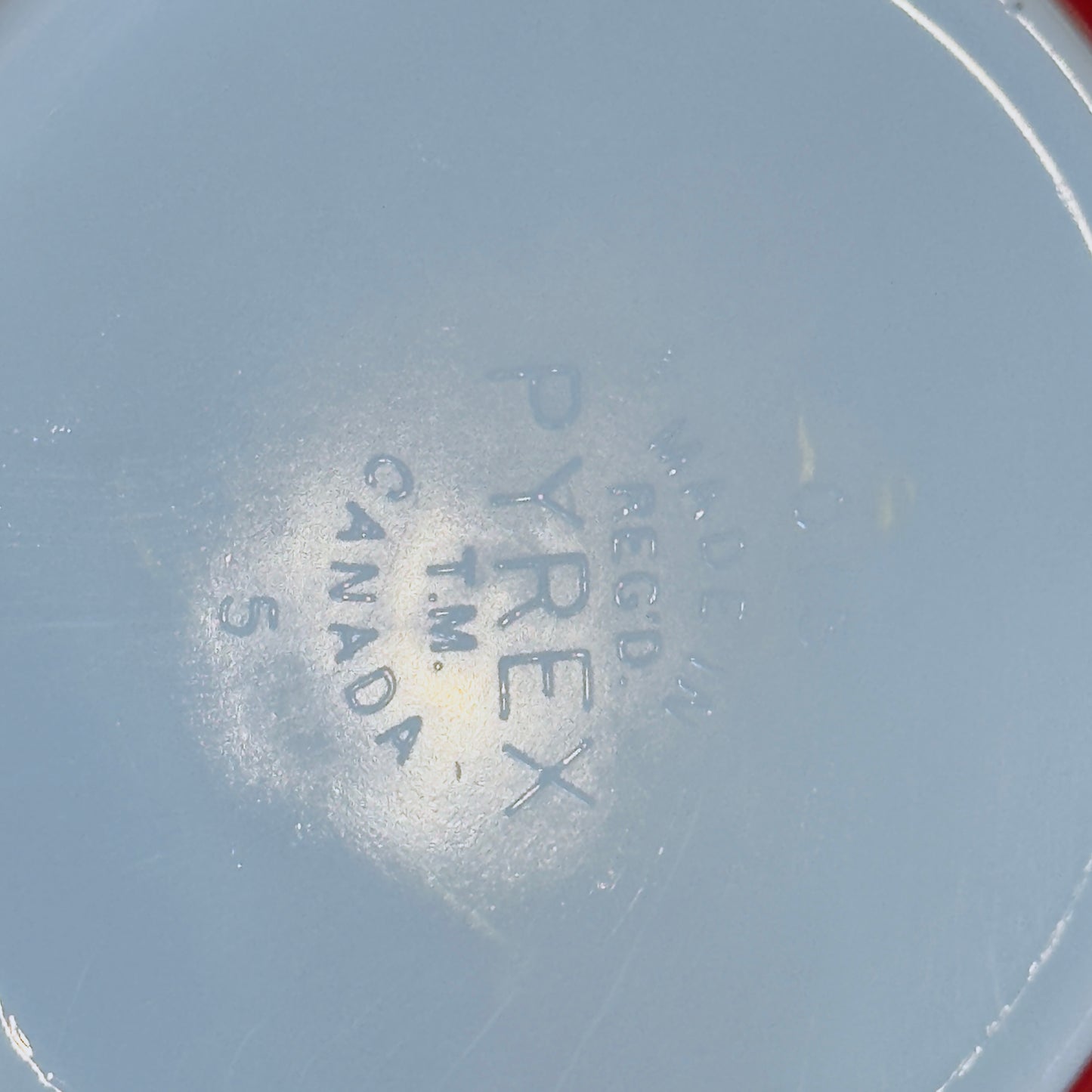 Vintage PYREX 015/ 515C Red Square Hostess Casserole Dish
