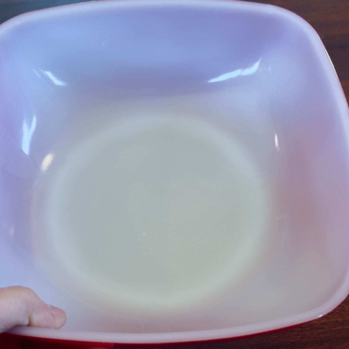 Vintage PYREX 015/ 515C Red Square Hostess Casserole Dish
