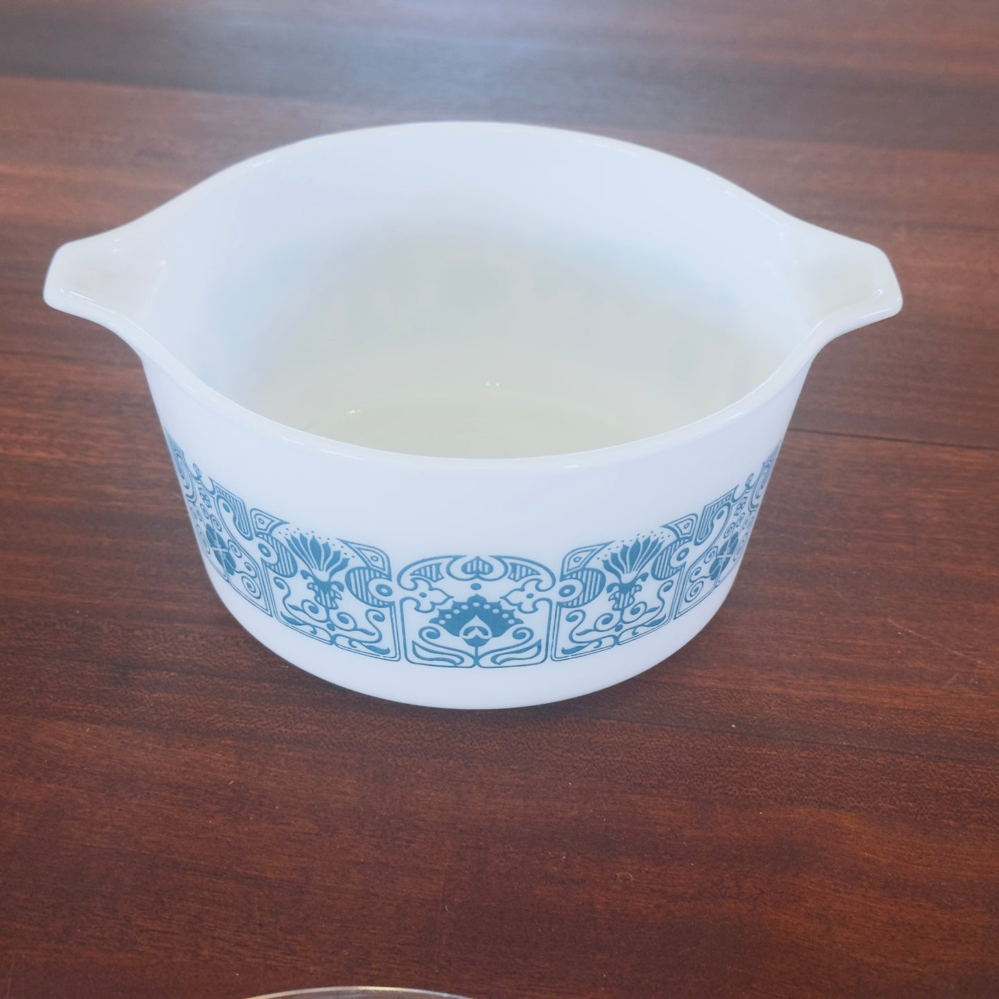 PYREX Horizon Blue Covered Casserole Dish