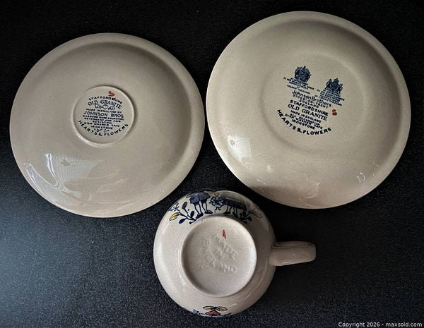 Johnson Brothers 'Old Granite' Hearts and Flowers