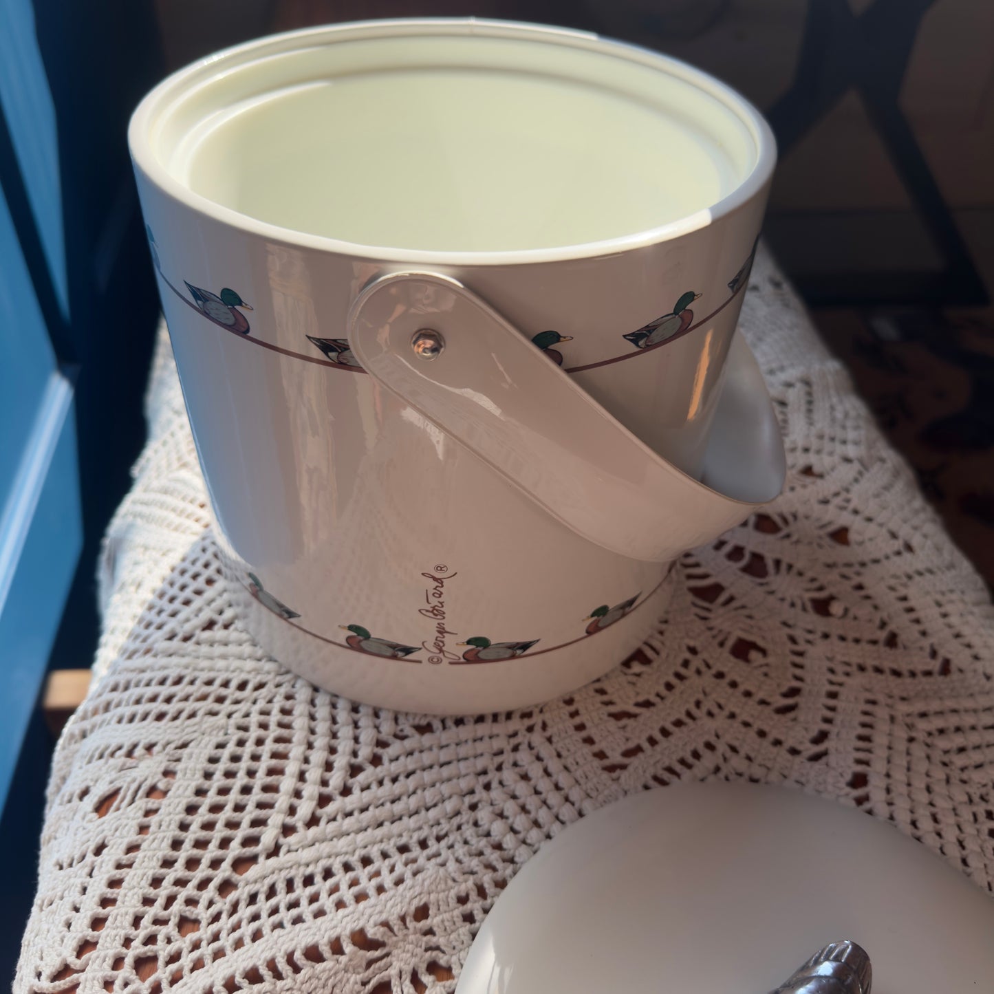 Georges Briard Ducks Ice Bucket