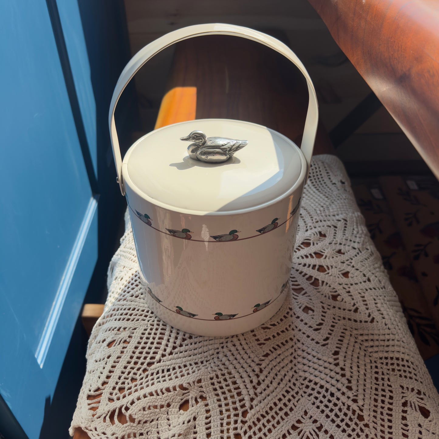 Georges Briard Ducks Ice Bucket
