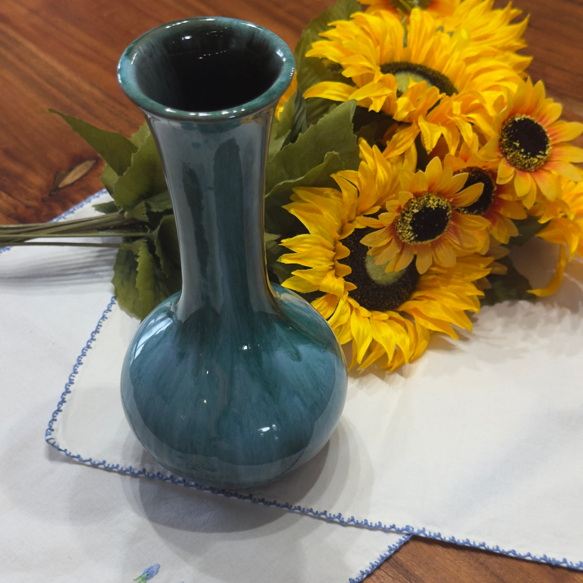 Blue Mountain Pottery Drip Vase