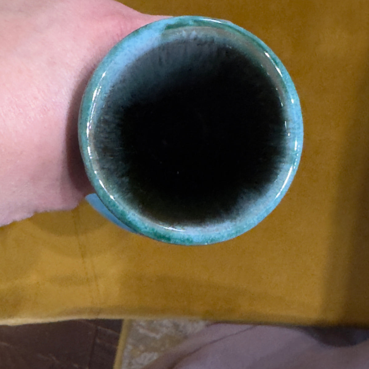 Blue Mountain Pottery Drip Vase