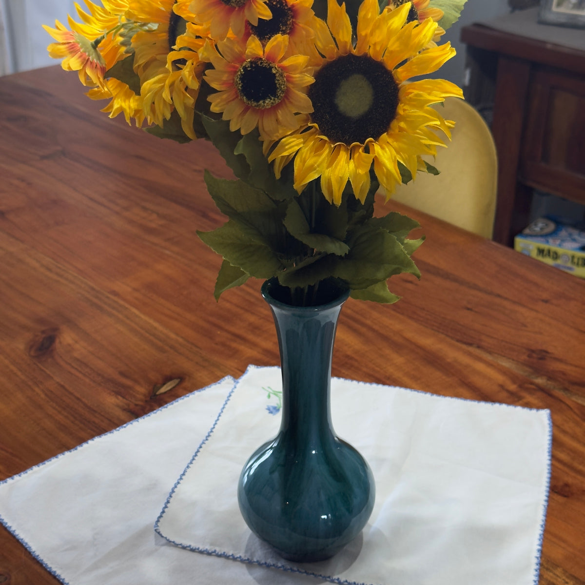 Blue Mountain Pottery Drip Vase