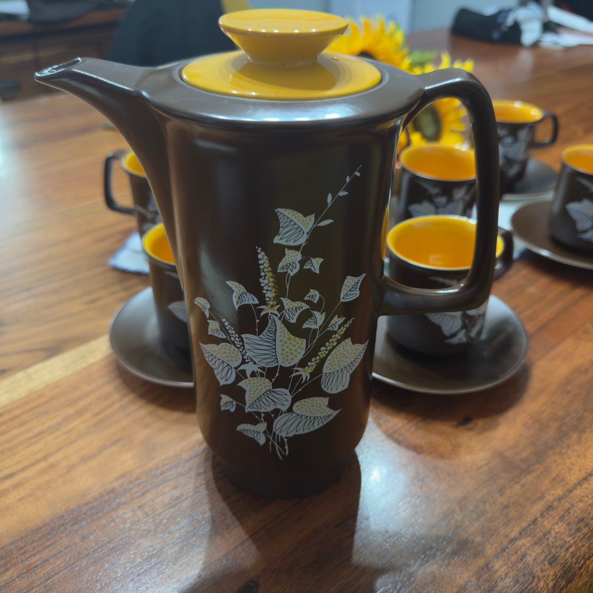 Crown Devon Fieldings Coffee Set