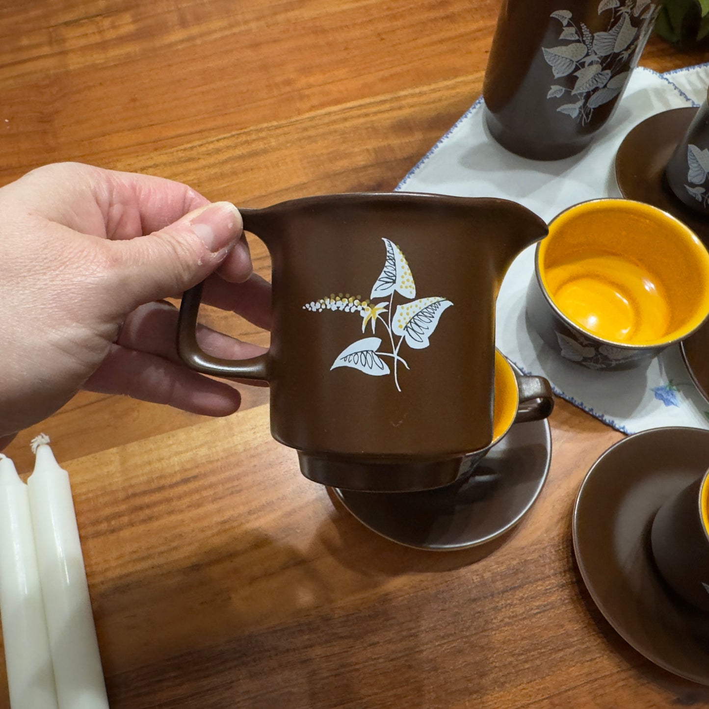 Crown Devon Fieldings Coffee Set