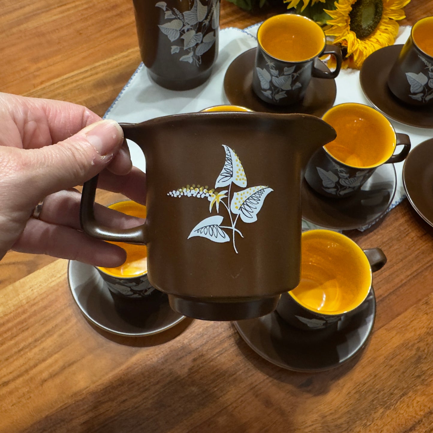 Crown Devon Fieldings Coffee Set