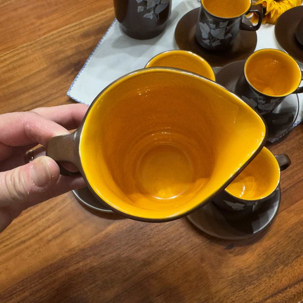Crown Devon Fieldings Coffee Set