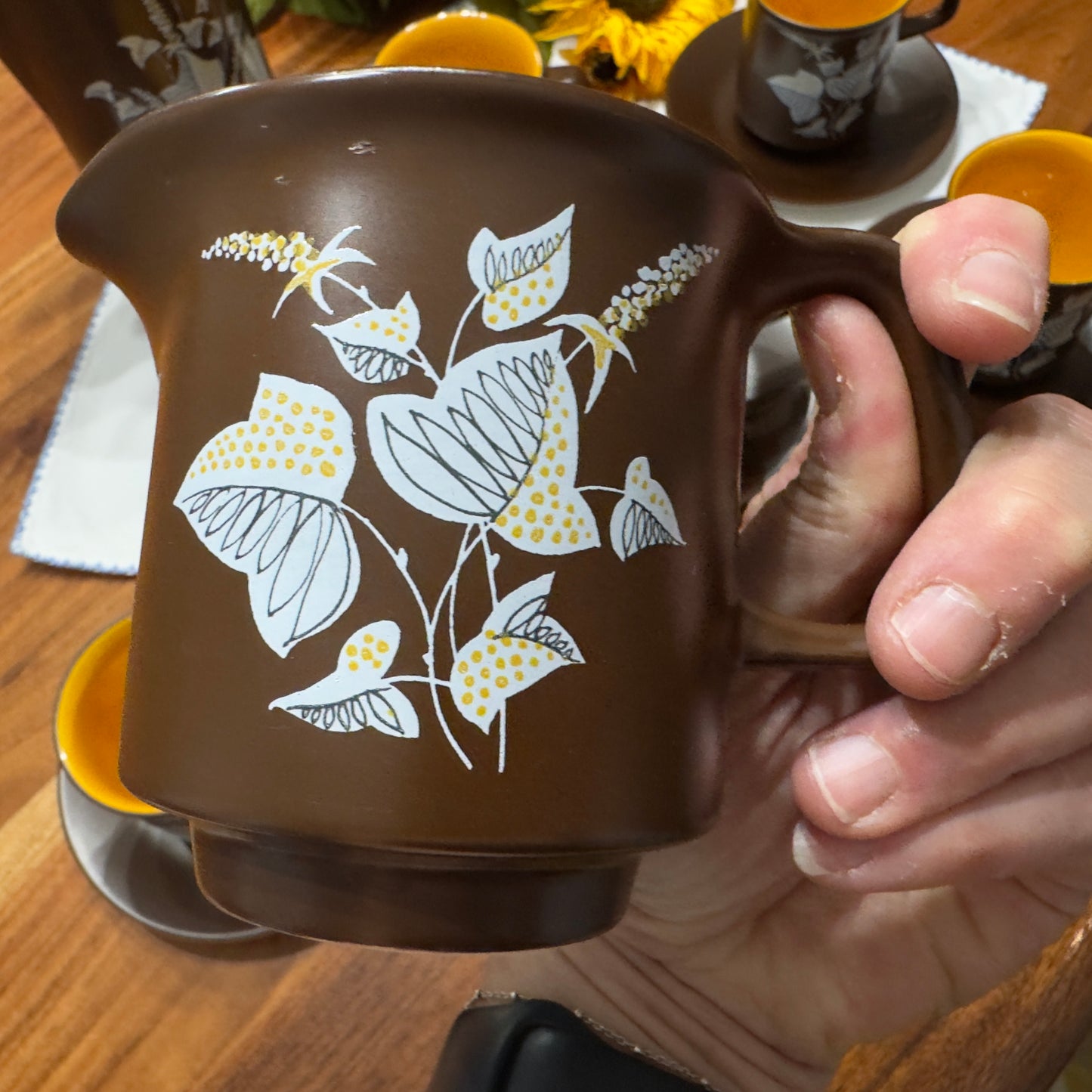 Crown Devon Fieldings Coffee Set