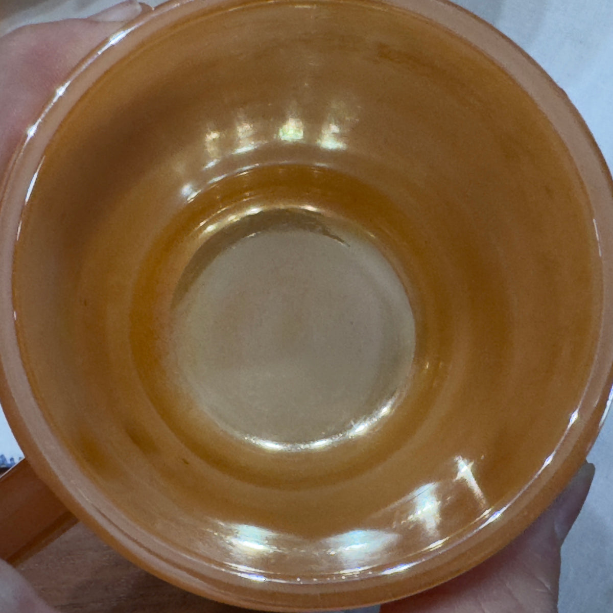 Termocrisa Peach Lustre Stackable Mugs