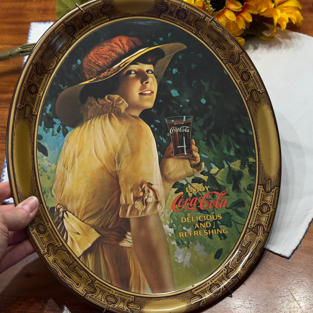 Coca Cola Wall/Serving Tray