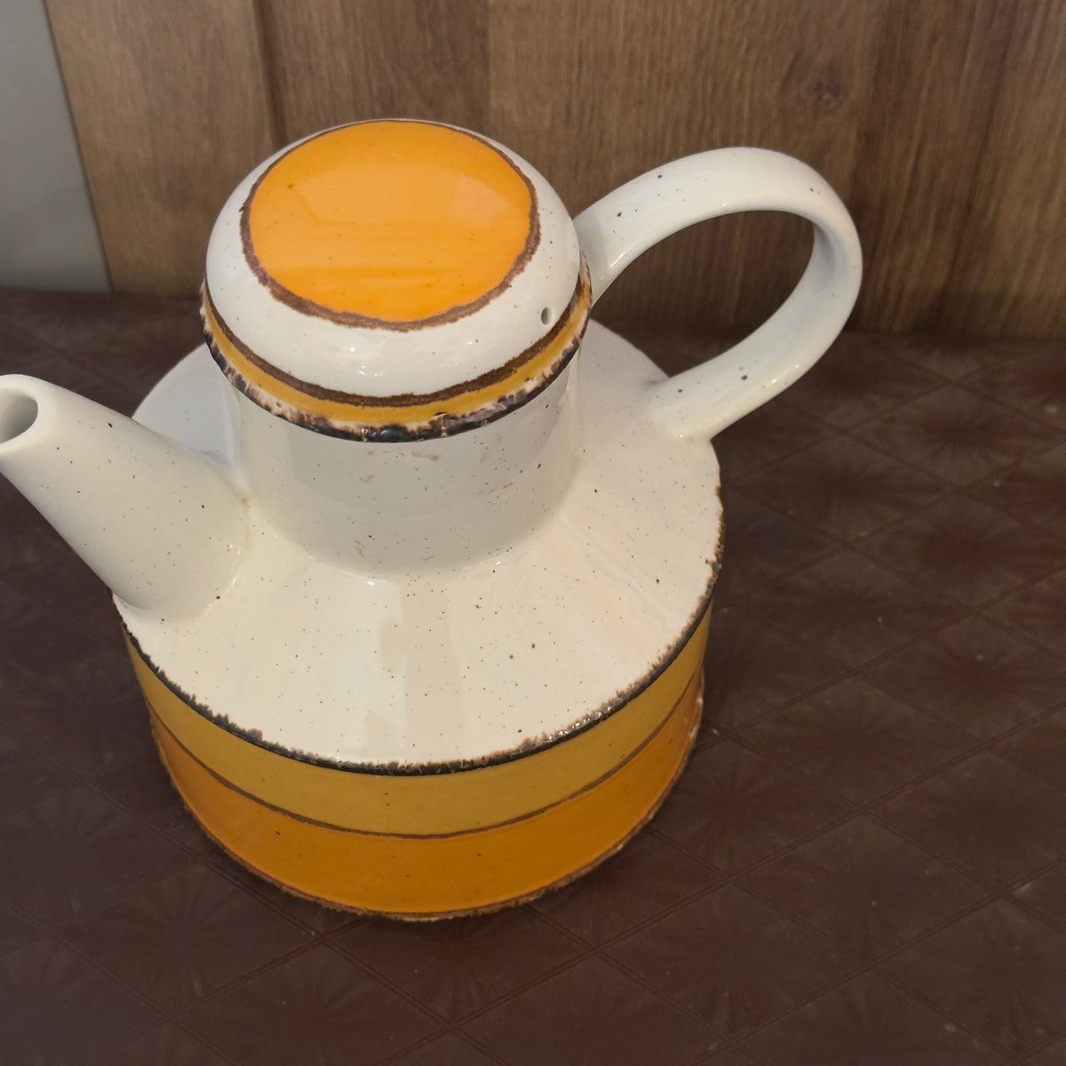 Vintage 1970s Midwinter Stonehenge Sun Coffee/Tea Pot England
